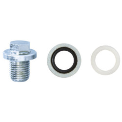 DRAIN PLUG M14-1,50 X 16,5 mm WITH UNASSEMBLED SEALING RINGS