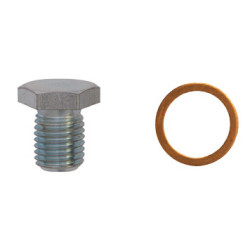 DRAIN PLUG M12-1,50 X 16 mm WITH UNASSEMBLED SEALING RING