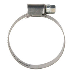 WORM DRIVE HOSE CLAMP Ø 30 → 45 mm L = 9 mm DIN 3017