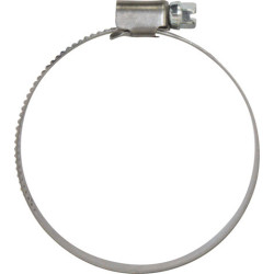 WORM DRIVE HOSE CLAMP Ø 50 → 70 mm L = 9 mm DIN 3017