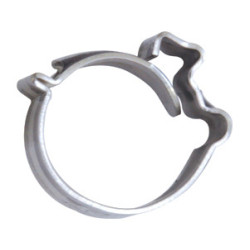 CLIP HOSE CLAMP Ø 12 mm L = 8 mm
