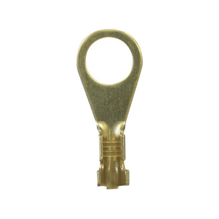 NON-INSULATED ROUND TERMINAL Ø 8 mm (3 → 6 mm²)
