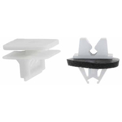 SET OF MALE /FEMALE GUIDING CLIP FOR REAR BUMPER