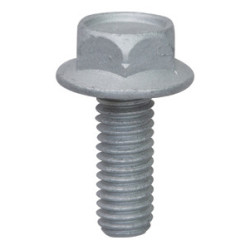 GRADE 8.8 HEXAGON FLANGE SCREW M6-1.00 X 16 mm DIN 6921