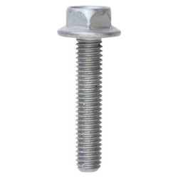 GRADE 8.8 HEXAGON FLANGE SCREW M6-1.00 X 30 mm DIN 6921