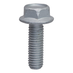 GRADE 8.8 HEXAGON FLANGE SCREW M8-1.25 X 25 mm DIN 6921