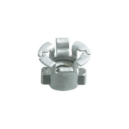 STEEL CAGE NUT M6-1.00
