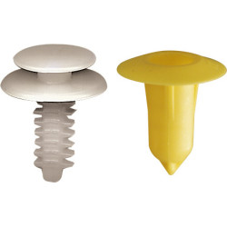 PANEL CLIP Ø 8,5 mm WITH GROMMET (UNASSEMBLED)