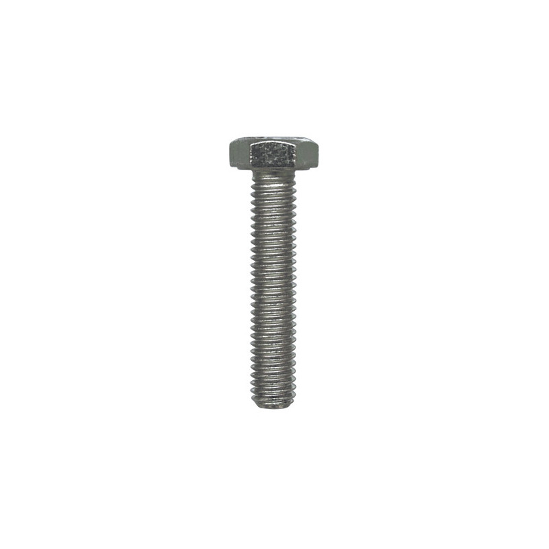 GRADE 8.8 ZINC PLATED HEXAGON HEAD MACHINE SCREW M6-1.00 X 30 mm DIN 933