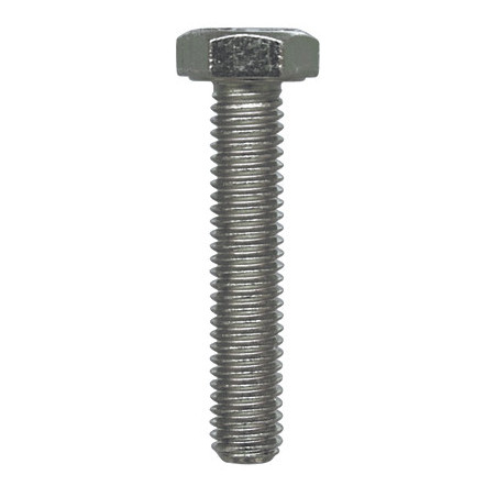 GRADE 8.8 ZINC PLATED HEXAGON HEAD MACHINE SCREW M6-1.00 X 30 mm DIN 933