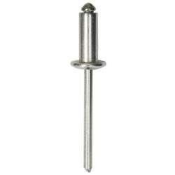 ALUMINIUM ALLOY RIVET Ø 6,4 X 16 mm DOOR AND BODYWORK