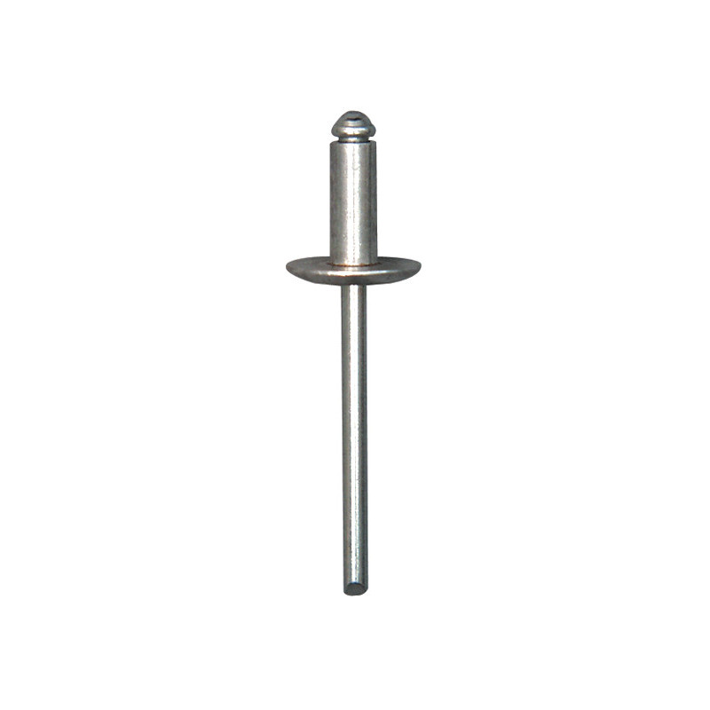 LARGE HEAD ALUMINIUM ALLOY RIVET Ø 4,8 X 12 mm