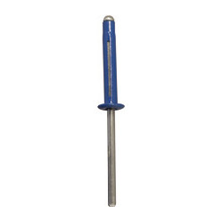 BLUE SPREADING RIVET Ø 4 X 25 mm NUMBERPLATE