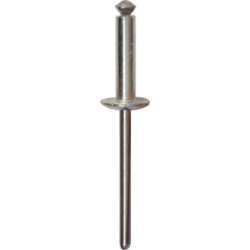 PEELED RIVET Ø 4 X 16 mm