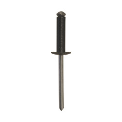 BLACK PEELED RIVET Ø 4,8 X 18 mm