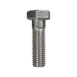 GRADE 8.8 ZINC PLATED HEXAGON HEAD MACHINE SCREW M12-1.75 X 40 mm DIN 931 PARTIAL THREAD