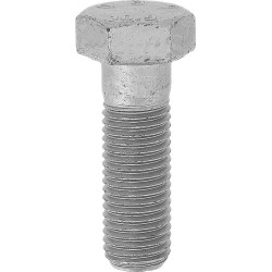 GRADE 10.9 HEXAGON HEAD MACHINE SCREW M16-2.00 X 50 mm DIN 931 PARTIAL THREAD