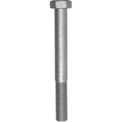 GRADE 10.9 HEXAGON HEAD MACHINE SCREW M16-2.00 X 140 mm DIN 931 PARTIAL THREAD