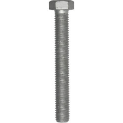 GRADE 10.9 HEXAGON HEAD MACHINE SCREW M16-2.00 X 120 mm DIN 933