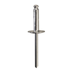 STAINLESS STEEL LARGE HEAD RIVET Ø 4,8 X 20 mm