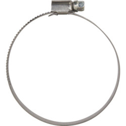 WORM DRIVE HOSE CLAMP Ø 60 → 80 mm L = 9 mm DIN 3017