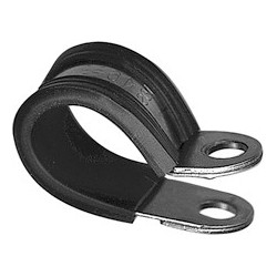 RUBBER INSULATED CABLE CLAMP Ø 28 mm DIN 3016