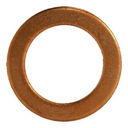 DRAIN PLUG SEAL Ø 14 X 20 X 1,5 mm FLAT COPPER