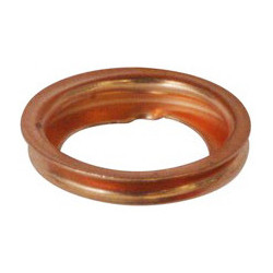 DRAIN PLUG GASKET Ø 11,3 X 17,5 X 3 mm COPPER THREADED