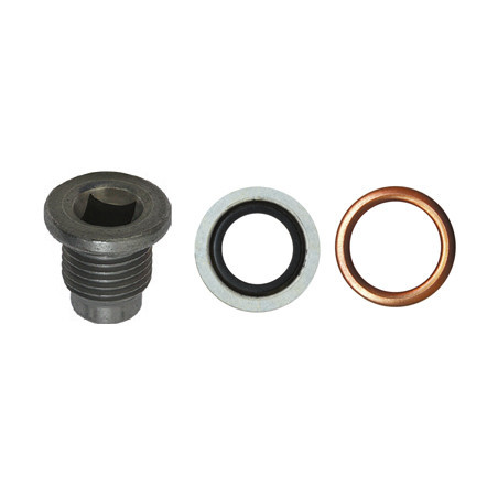 BOUCHON DE VIDANGE M16-1,50 X 17 mm AVEC JOINTS NON ASSEMBLÉS