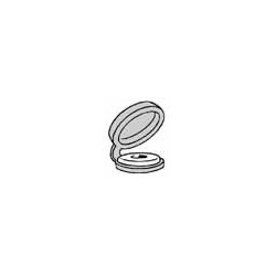WHITE CHAPO® COVER FOR NUMBER PLATES RIVET