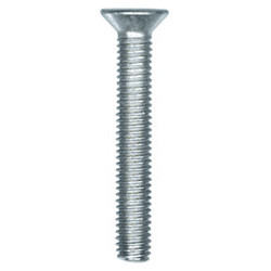 VIS À MÉTAUX TÊTE FRAISÉE CL4.8 ZN BLANC M3-0.50 X 20 mm DIN 965