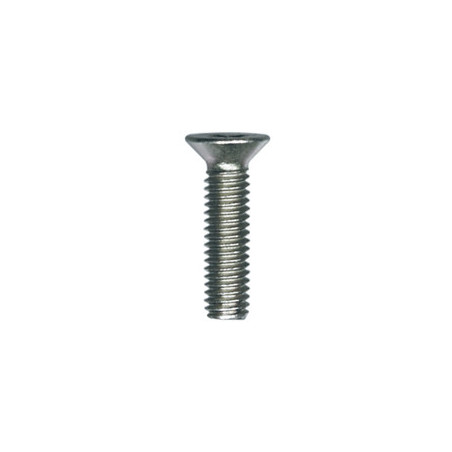 VIS À MÉTAUX TÊTE FRAISÉE CL4.8 ZN BLANC M4-0.70 X 16 mm DIN 965