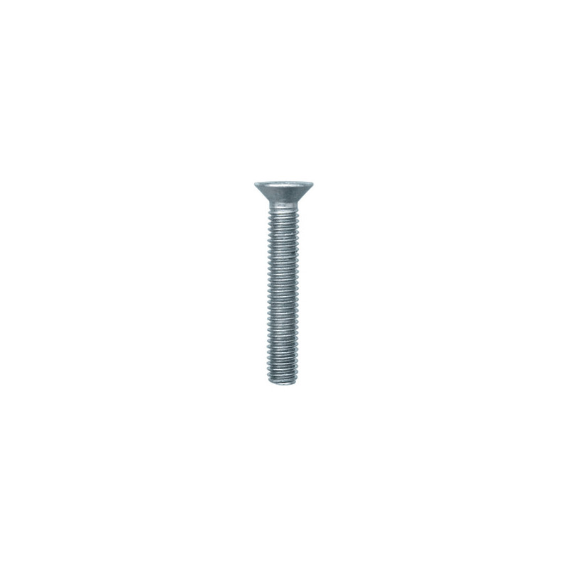 VIS À MÉTAUX TÊTE FRAISÉE CL4.8 ZN BLANC M4-0.70 X 25 mm DIN 965