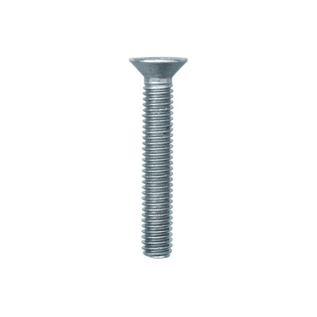 VIS À MÉTAUX TÊTE FRAISÉE CL4.8 ZN BLANC M4-0.70 X 25 mm DIN 965