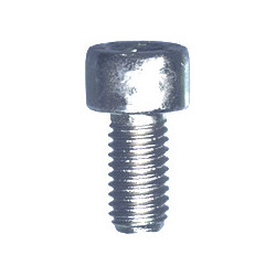 VIS À MÉTAUX TÊTE CHC CL8.8 ZN BLANC M5-0.80 X 10 mm DIN 912
