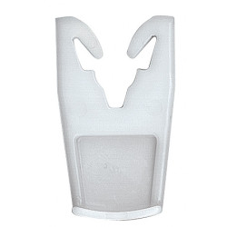 ARRÊT D'AXE Ø 7 mm POUR VITRE COULISSANTE DE PORTE