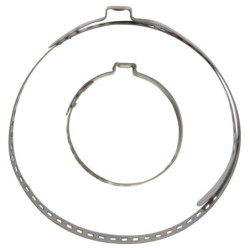 JEU DE COLLIERS À OREILLE Ø 25 → 110 mm POUR SOUFFLET DE CARDAN