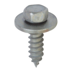 VIS À TÔLE TÊTE HEXAGONALE AVEC RONDELLE Ø 5,5 X 19 mm DIN 7976 BOUCLIER