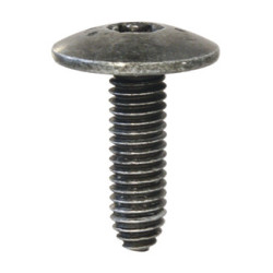 VIS CBLX TÊTE LARGE ZN NOIR M6-1.00 X 20 mm BOUCLIER