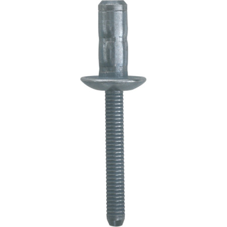 RIVET ACIER MULTI-SERRAGE Ø 6,3 X 14.5 mm CARROSSERIE