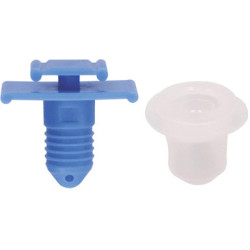 MOULDING CLIP Ø 8,2 mm WITH GROMMET (UNASSEMBLED)