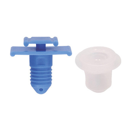 MOULDING CLIP Ø 8,2 mm WITH GROMMET (UNASSEMBLED)