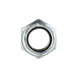 ZELFTAPPENDE ZESKANTMOER MET NYLON RING CL10 M20-1.50 DIN 985