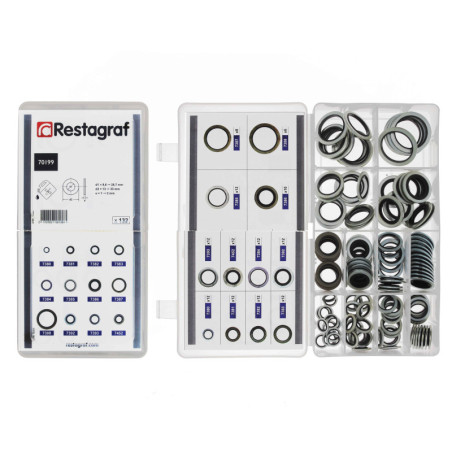 ASSORTMENT BOX OF PANEL SEAL RINGS BS RING - MULTI-PURPOSE
