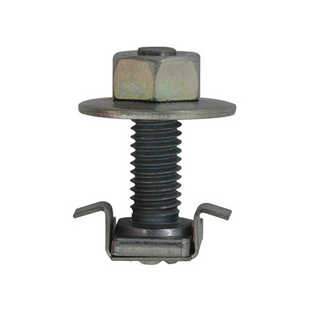 SET OF CAGE SCREWS  M6-1.00 X 20 WITH NUTS  FOR ENGINE UNDERCOVER MUDGUARD