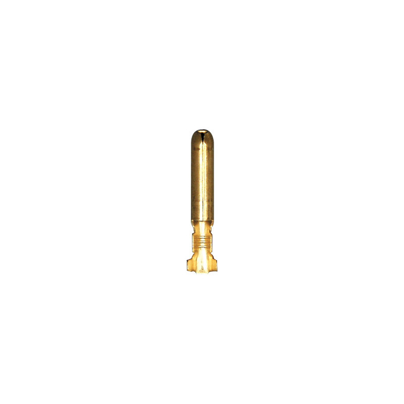 NIET-GEÏSOLEERDE, CILINDRISCHE, MANNELIJKE KABELSCHOEN  Ø 4 mm (1 → 2,5 mm²)
