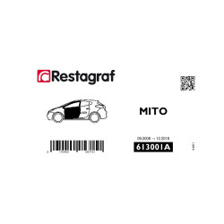 Bevestigingsset voor deuren MITO 09.2008 → 12.2018