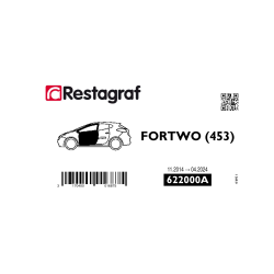 Bevestigingsset voor deuren FORTWO (453) 11.2014 → 04.2024