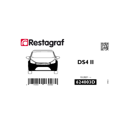 Bevestigingsset voor voorbumper DS4 II (D41) 10.2021 →