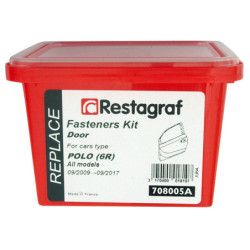 Kit met bevestigingsmateriaal voor Portier POLO (6R) Alle modellen 09.2009 → 09.2017